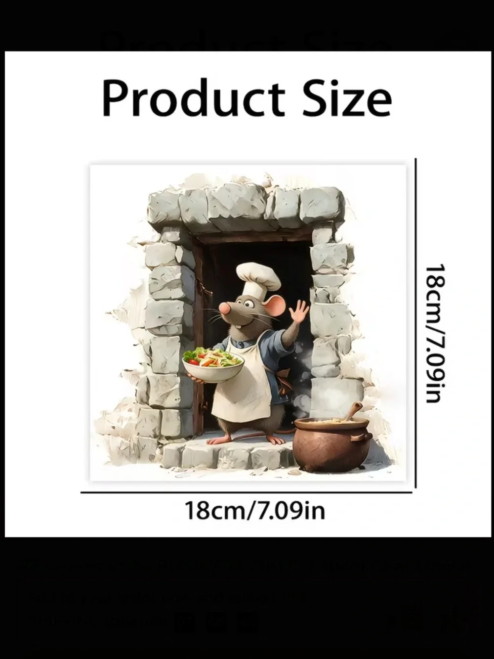Ratatouille Wall Decal
